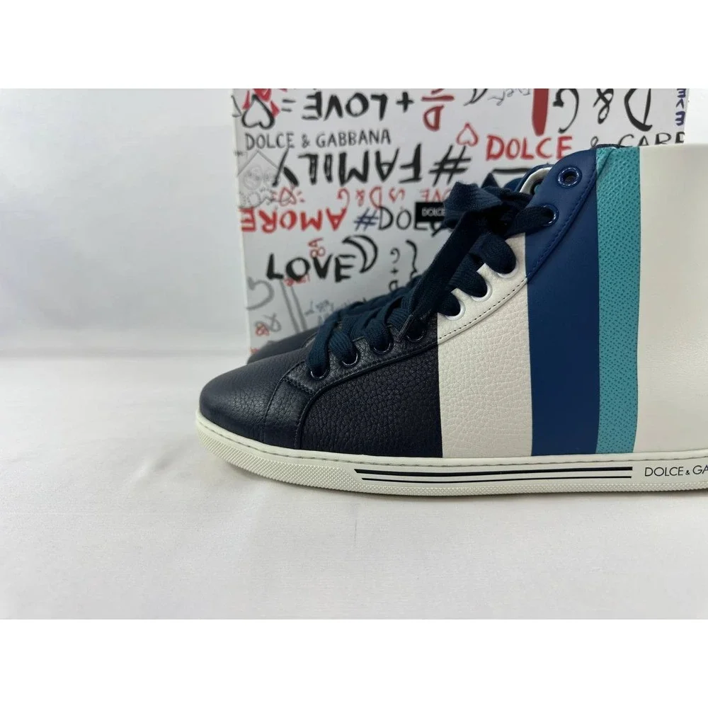 Dolce & Gabbana Saint Tropex High Sneakers Men's Size 10.5